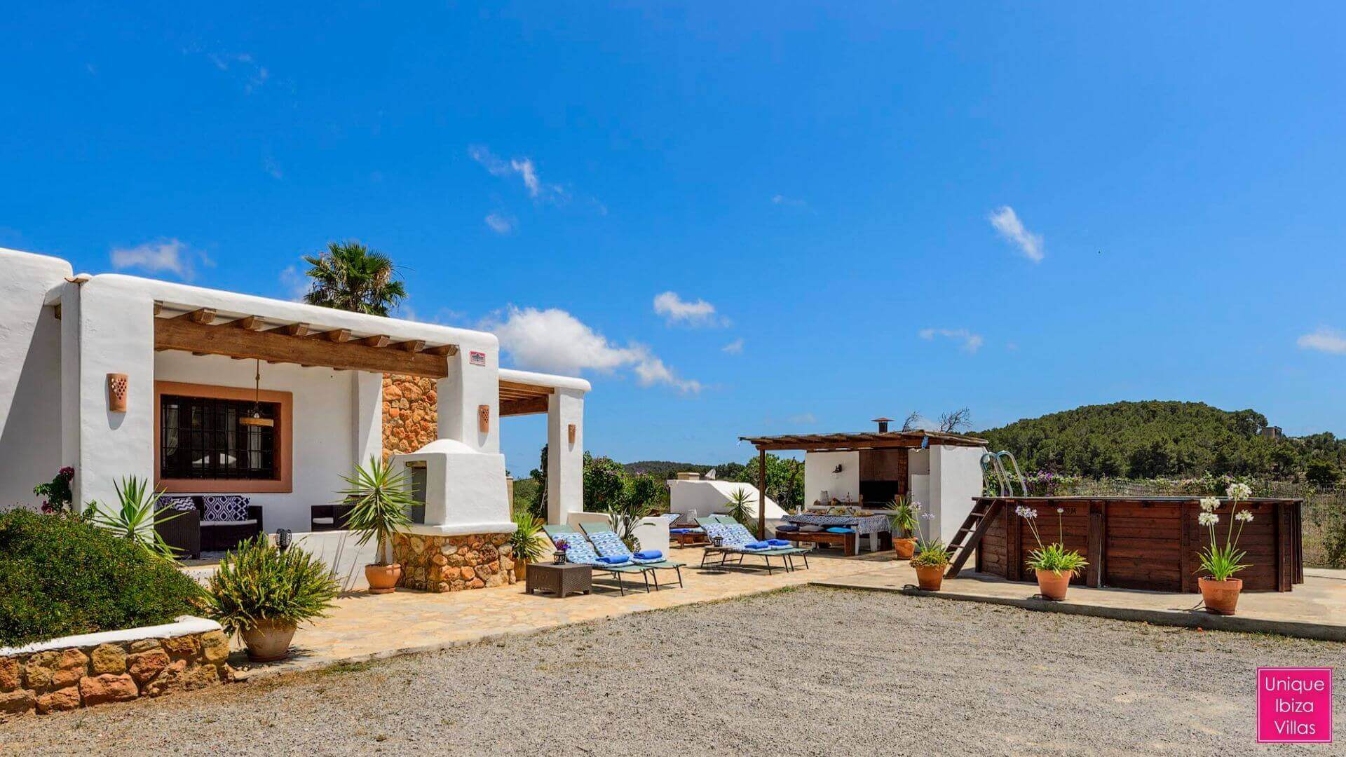 VILLA CANA CLARA - 3 Bedrooms - San Lorenzo/San Carlos/Atzaro Ibiza (Rural)