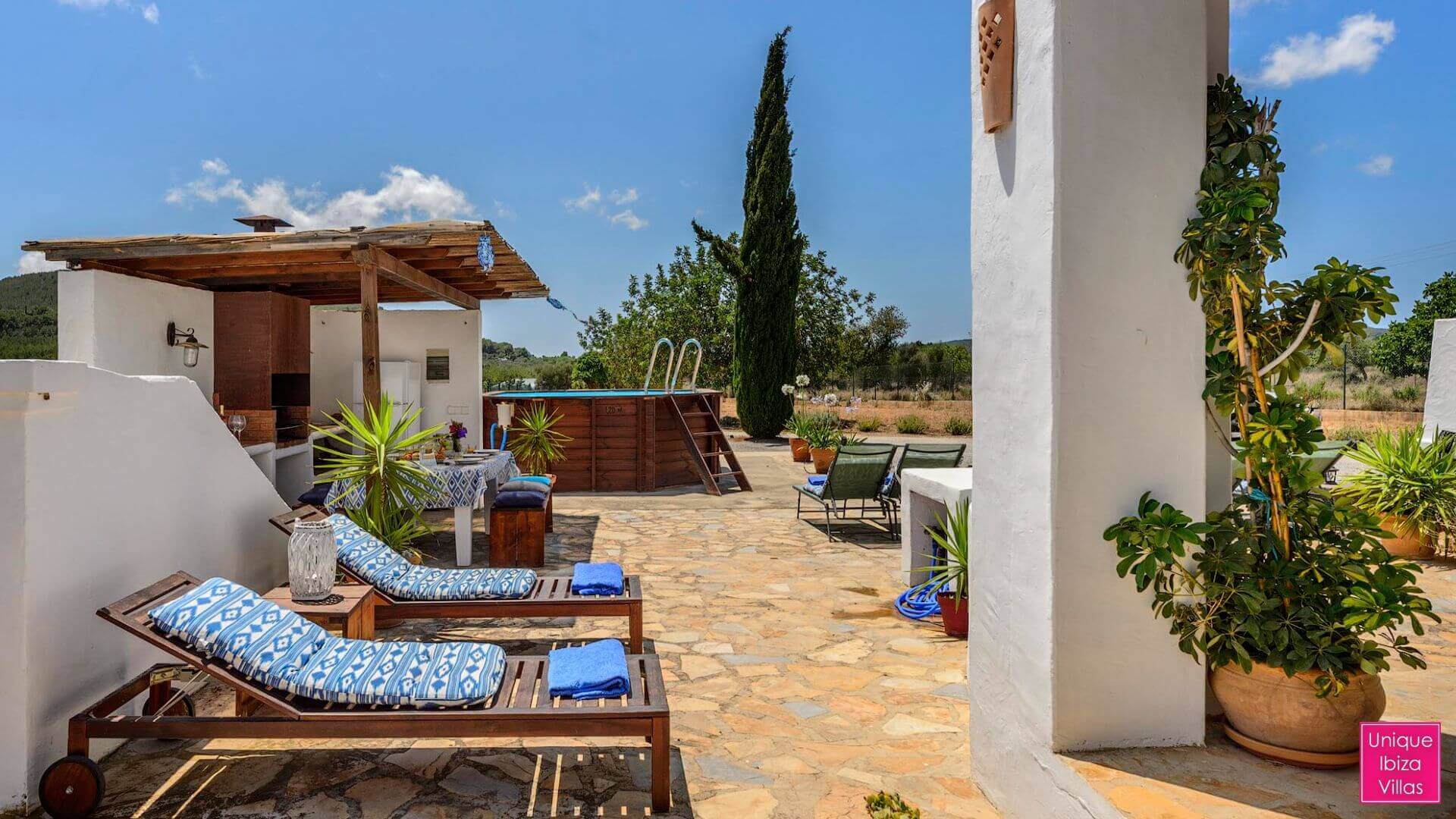 VILLA CANA CLARA - 3 Bedrooms - San Lorenzo/San Carlos/Atzaro Ibiza (Rural)