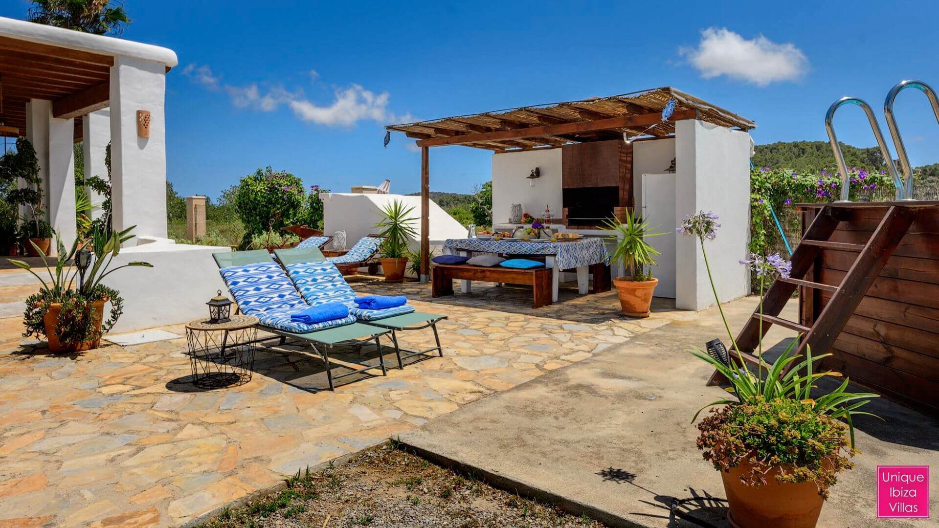 VILLA CANA CLARA - 3 Bedrooms - San Lorenzo/San Carlos/Atzaro Ibiza (Rural)