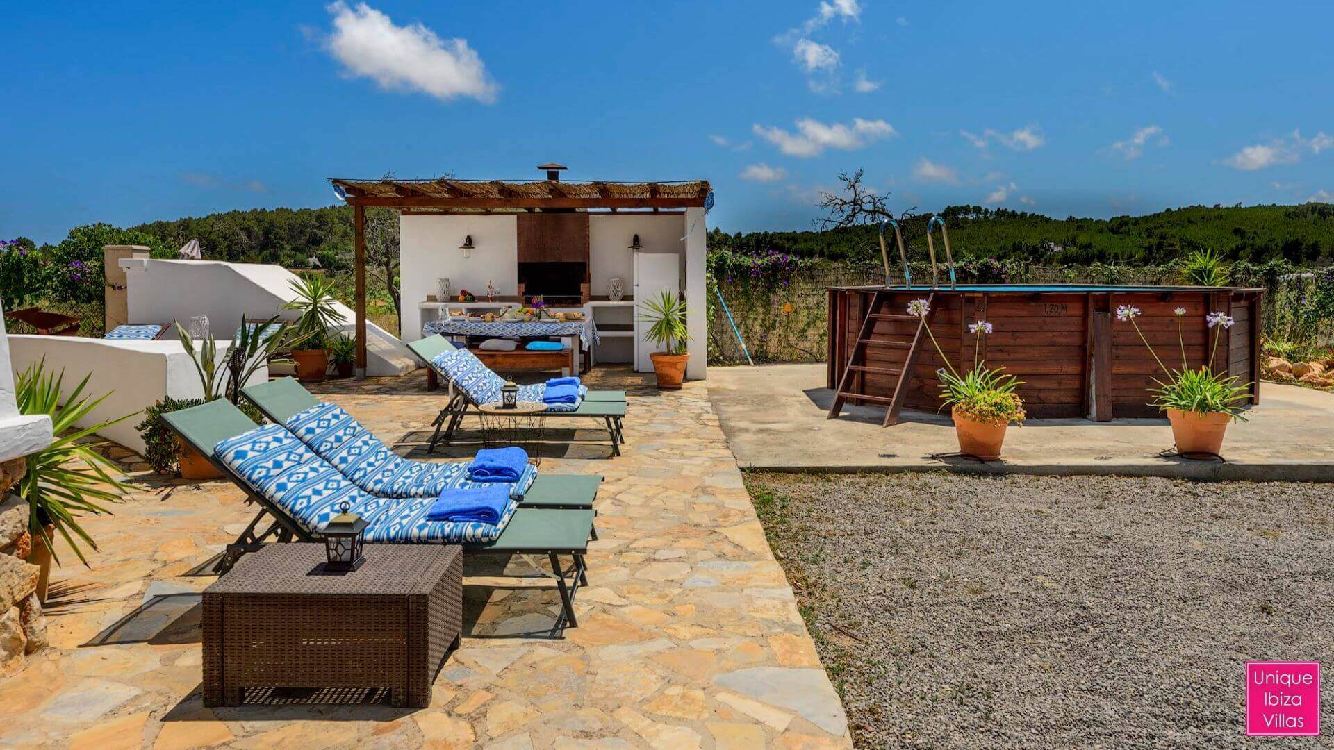 VILLA CANA CLARA - 3 Bedrooms - San Lorenzo/San Carlos/Atzaro Ibiza (Rural)