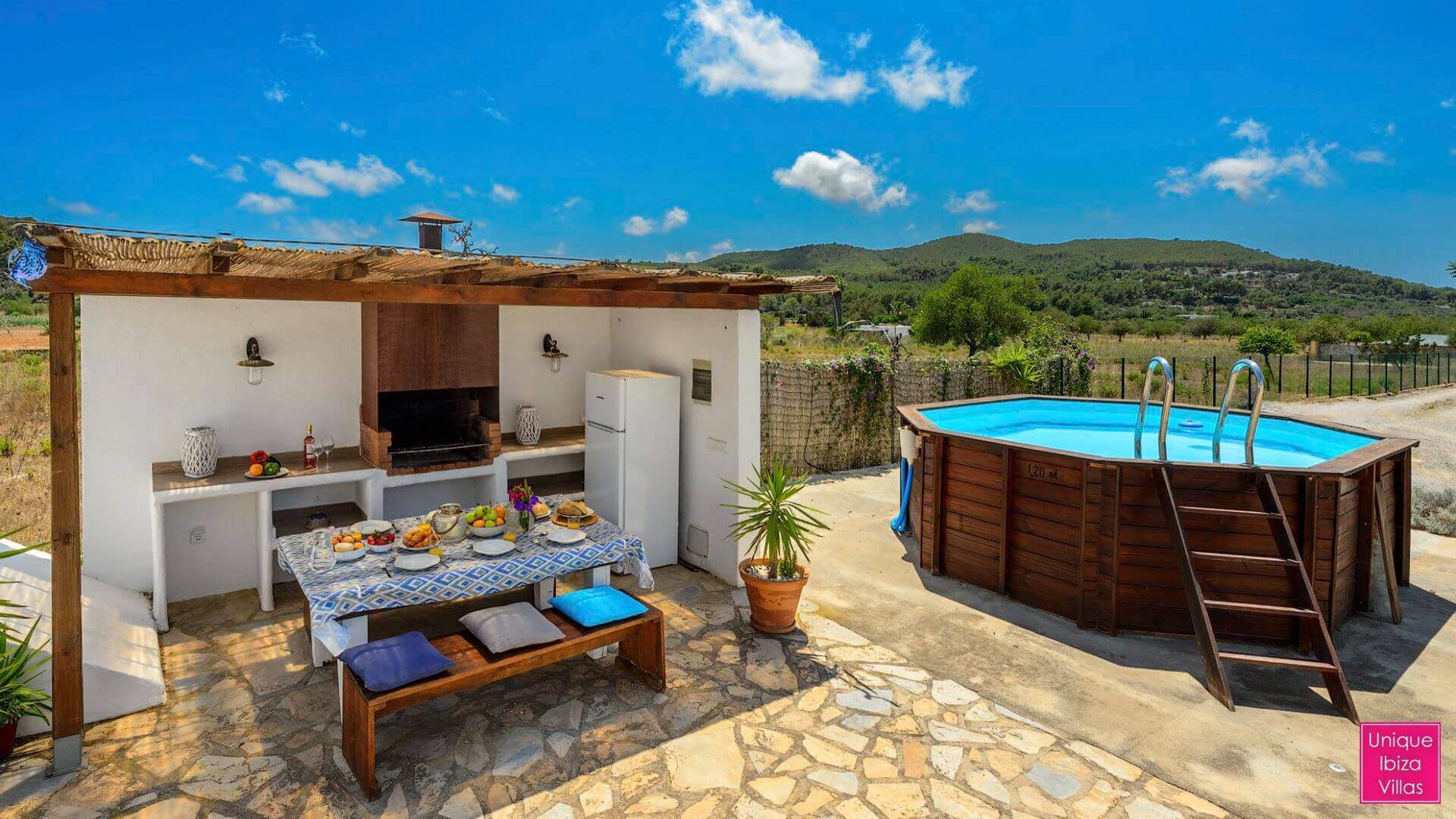 VILLA CANA CLARA - 3 Bedrooms - San Lorenzo/San Carlos/Atzaro Ibiza (Rural)