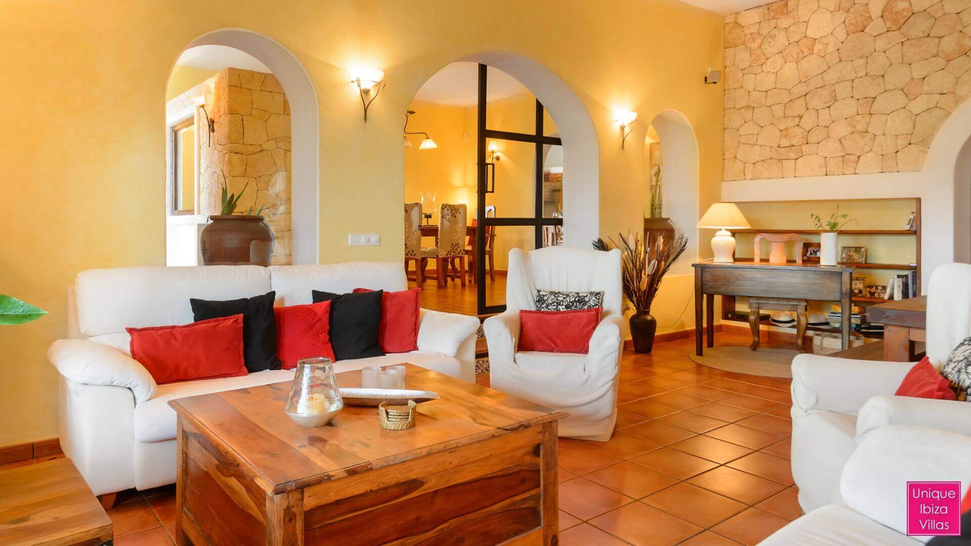 VILLA CANA CLARA - 3 Bedrooms - San Lorenzo/San Carlos/Atzaro Ibiza (Rural)